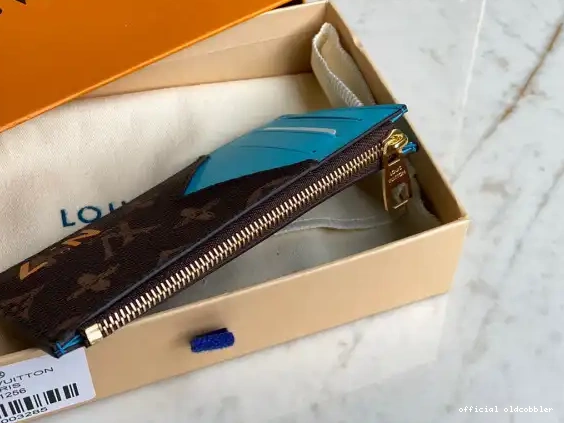 Official oldcobbler VUITTON CC HOLDER LOUIS 0609